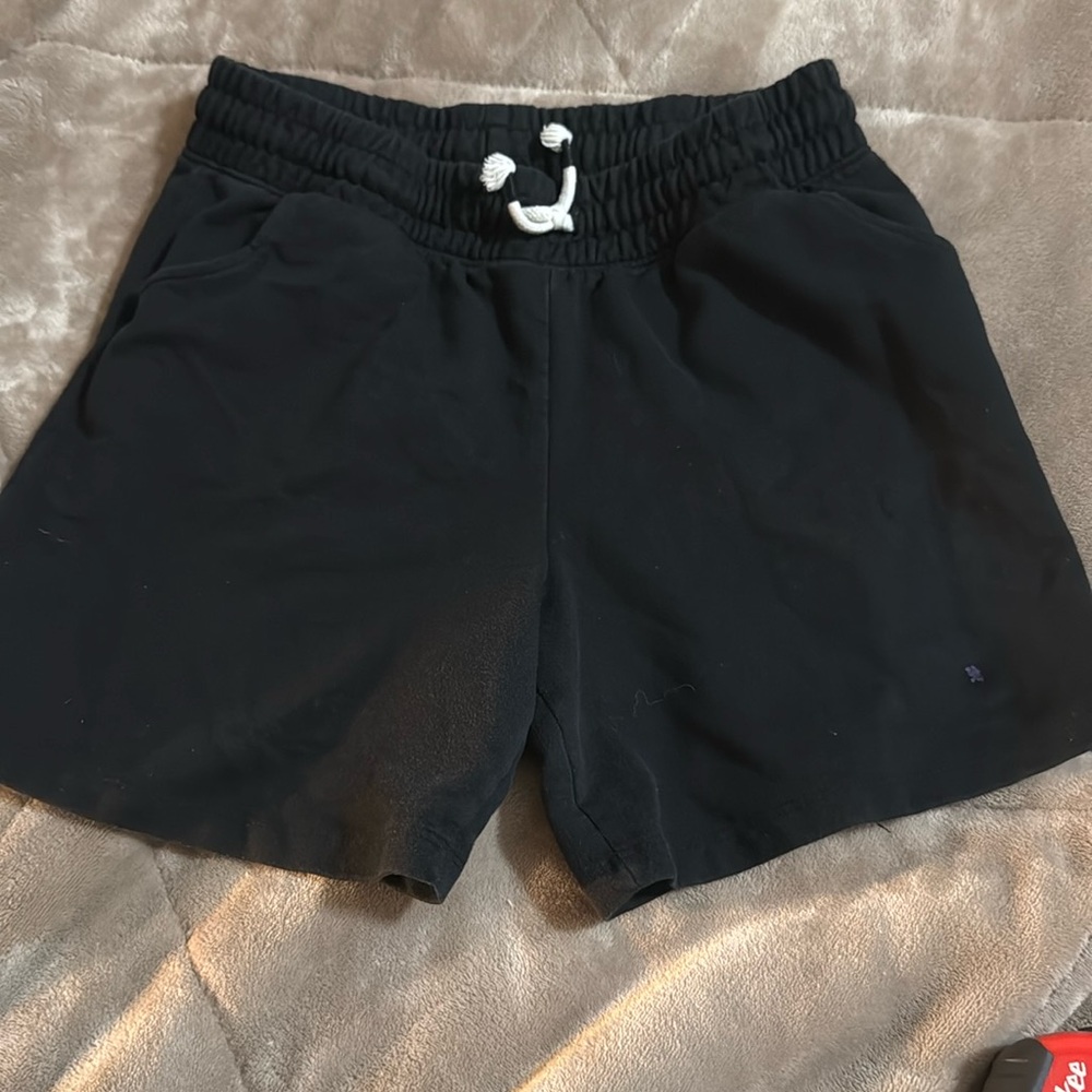 Cat & Jack Elastic Waist Pull On Pocket Shorts Size XL Black
